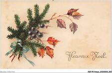 AKXP1-0006-WISHES - MERRY CHRISTMAS - fir trees