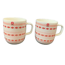 Paire de tasses iittala sarjaton 10 x 8,3 cm vaisselle presque comme neuves