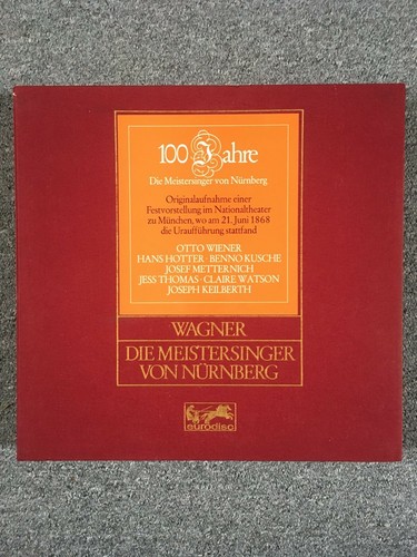 Wagner die meistersinger von - wagner,
