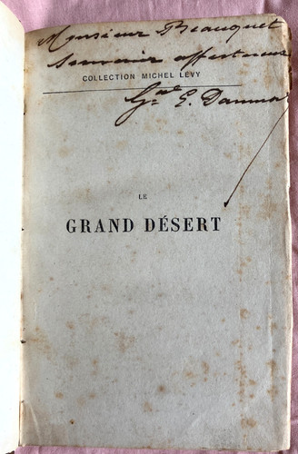 Envoi autographe général - du,