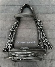 Cob-size ANTARES Original Design Dressage Double bridle - Lovely! Retail $600+