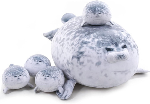 Chubby blob seal pillow cute - chubby,