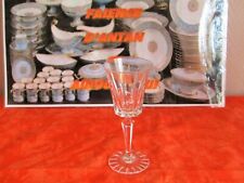 Marigny Model Signed Crystal White Wine Glasses (5 Dispo)