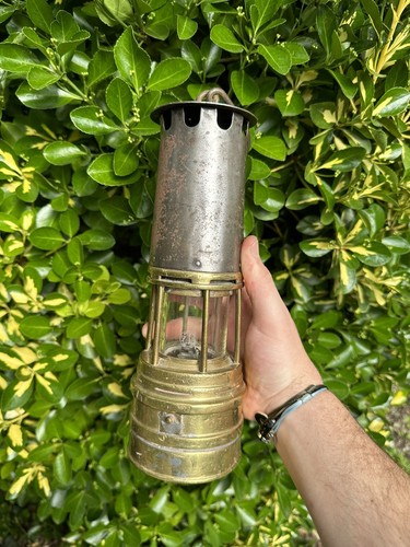Lampe mineur verre - mineur,