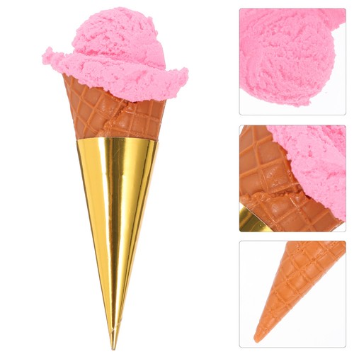 Simulation cornet glace - cornet,