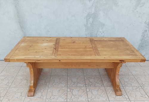 Table ferme pin massif - de, en