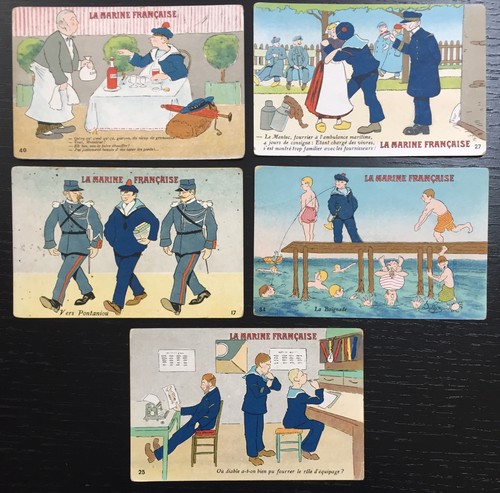 Lot cartes postales - de, 5