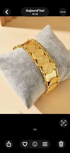 Bracelet breloques pièce - breloques,