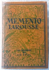 Mémento Larousse dictionnaire