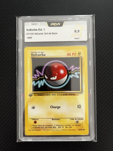 Carte pokémon voltorbe - carte, 67/102