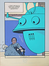 JACOBS – BLAKE & MORTIMER – ORIGINAL SILKSCREENED PRINT– 750 COPIES -  1990