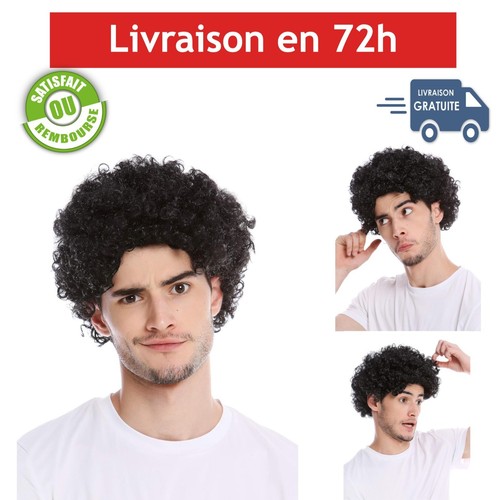 Wig perruque courte - up,