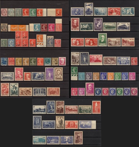 France 1900 1939 collection - 1900/1939,