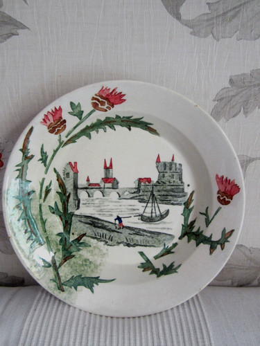 Ancien plat creux gien - ancien, grande