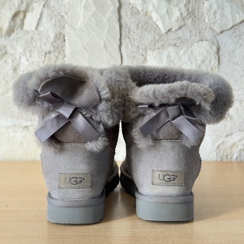 Ugg mini bailey bow gris - mini,