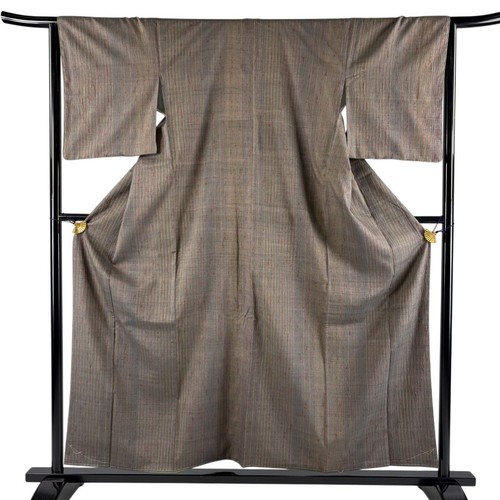 Tissu tsumugi komon kimono - komon,