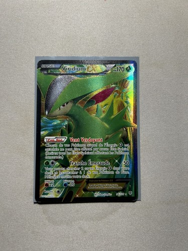 Carte pokémon viridium - carte, ex