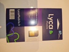 Lycamobile Carte SIM Prépayée