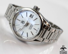 Tag Heuer CARRERA CALIBRE 9 Automatic MOP Dial St. Steel 28mm Women's Watch
