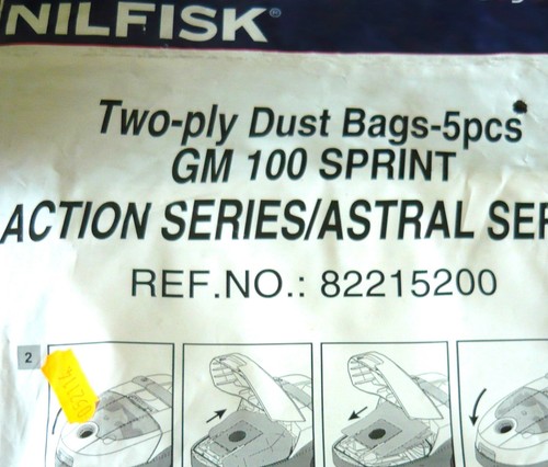 Sacs aspirateur nilfisk gm - sacs,