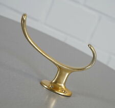 Ancien crochet de garde-robe en aluminium crochet mural double crochet porte-...