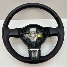 VW Caddy Golf 6 Tiguan Touran 3 Spoke Leather Steering Wheel 5K0419091J