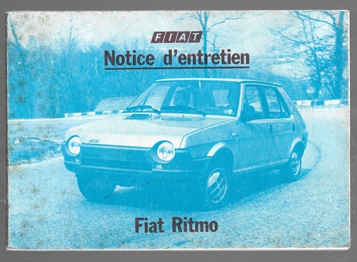 Notice entretien fiat - d,
