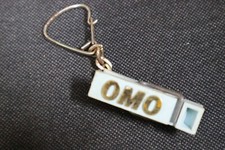 old advertising keychain collection LINING CLAMP LAUNDRY OMO