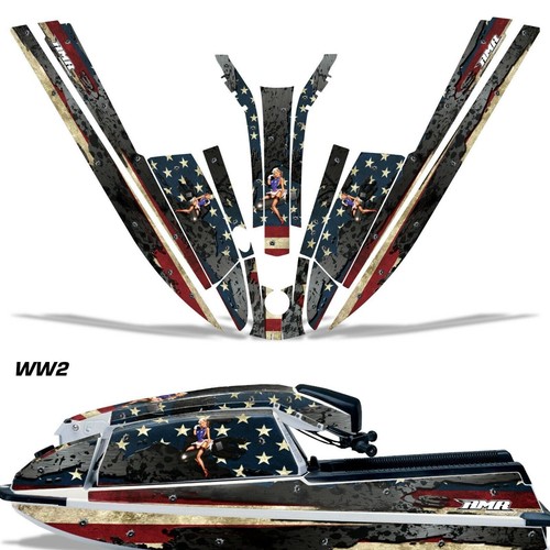 Jet ski graphique autocollants - ski,