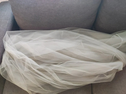 Tulle décoration vert - , sauge