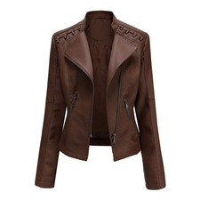 Veste Femme de Motard Vintage