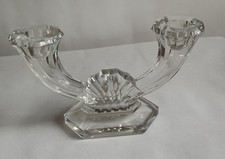Val St Lambert Candle Holder