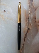 VERY RARE CARAN D'ACHE 55 ANTIQUE GOLD PLATE BALLPOINT PEN
