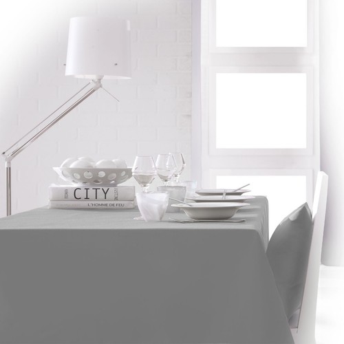 Nappe unie gris perle x - unie,