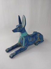 ANUBIS STATUE SEATED,ANUBIS Jackal,stone Figure,anubias Egyptian Antiquities