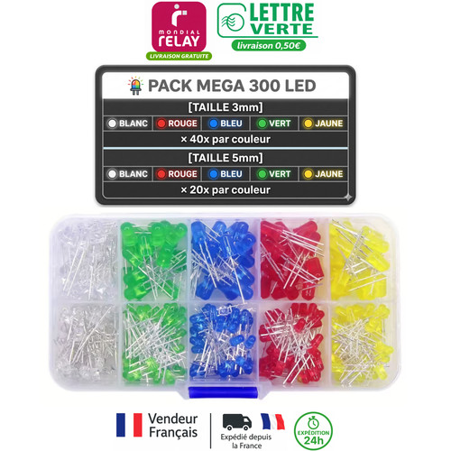 Coffret 300 led - coffret,