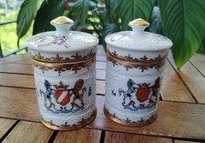 Pair of Cutlery Jars - Porcelain