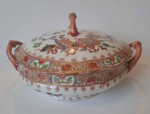 Soupière porcelaine décor - porcelaine,