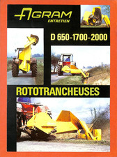 SAINT-DENIS (93) AGRAM MAINTENANCE / ROTOT SLICERS / FLYER CIRCA 1981