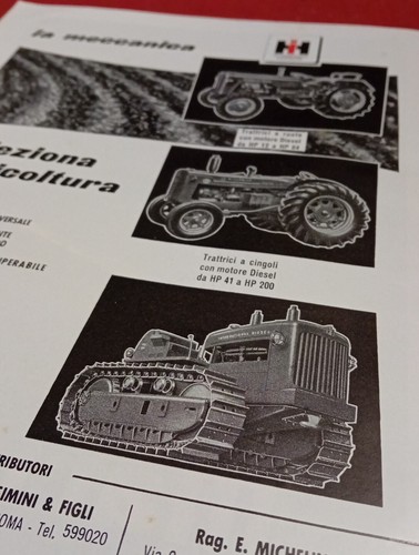 Publicité tracteurs - tracteurs, mc