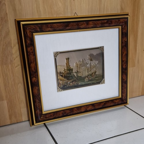 Tableau miniature argent 925 - tableau,
