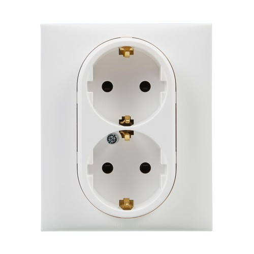 Prise double t 16 - 16, a