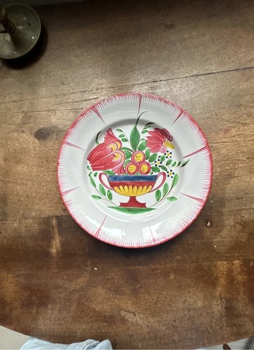 Assiette ancienne faïence les - faïence,
