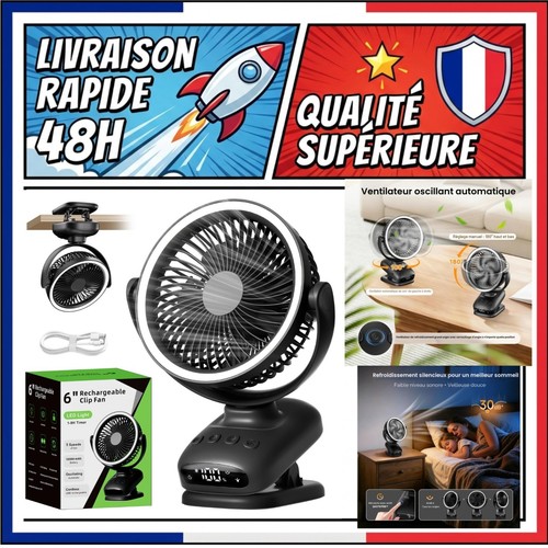 Mini ventilateur rechargeable