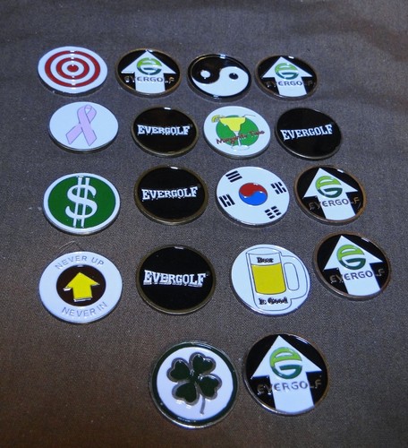 Golf ball marker diameter - ball,
