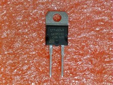 5 PCS ST STTA806D "TURBOSWITCH" 600V 8A TO-220AC ULTRA FAST HIGH VOLTAGE DIODE