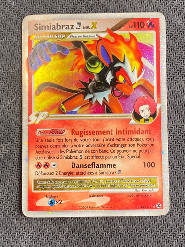 Carte pokémon simiabraz niv - pokémon,