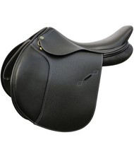 Henri De Rivel Selle d'obstacle classique en cuir avec siège profond Henri De Ri