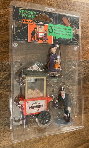 Lemax spookytown popcorn - spookytown,