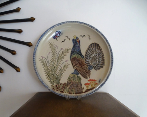 Plat deco grés alsace - d',